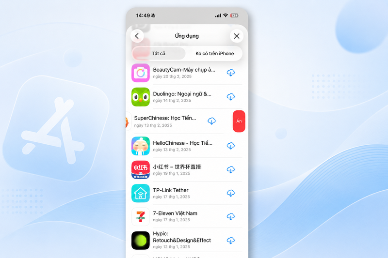 Xem lại ứng dụng đã tải trên App Store 10