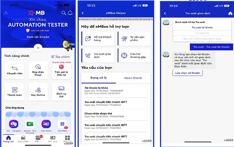 xem lịch sử giao dịch MB Bank hình 8