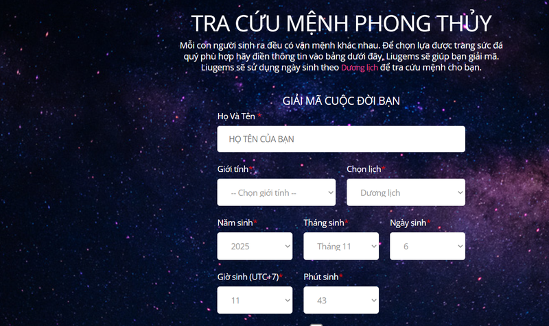 cach tra cuu menh online theo ngay thang nam sinh