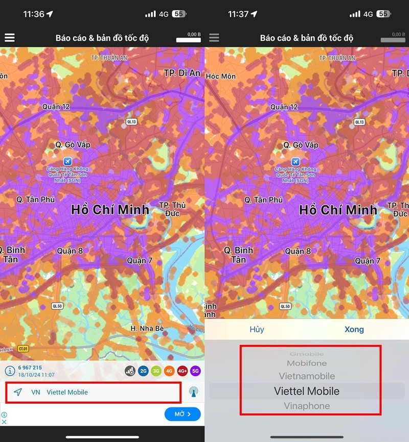 Cách xem vùng phủ sóng 5G ảnh 4