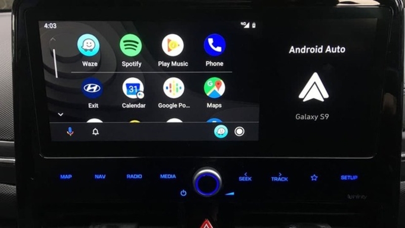 Hiện này có nhiều hãng xe hỗ trợ Android Auto