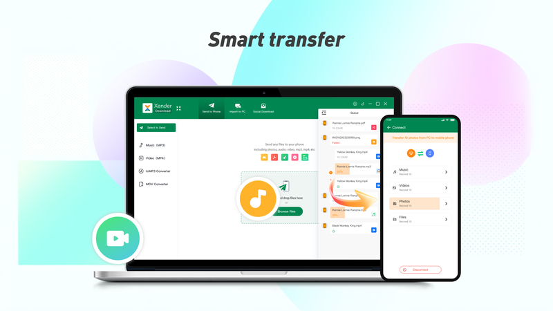 tinh nang chinh cua xender