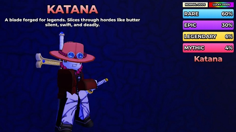 Vũ khí hạng A - Katana