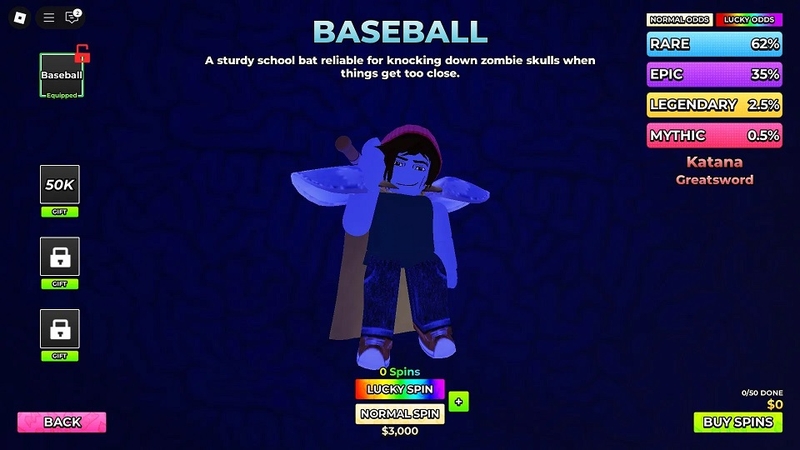 Vũ khí hạng B - Baseball Bat