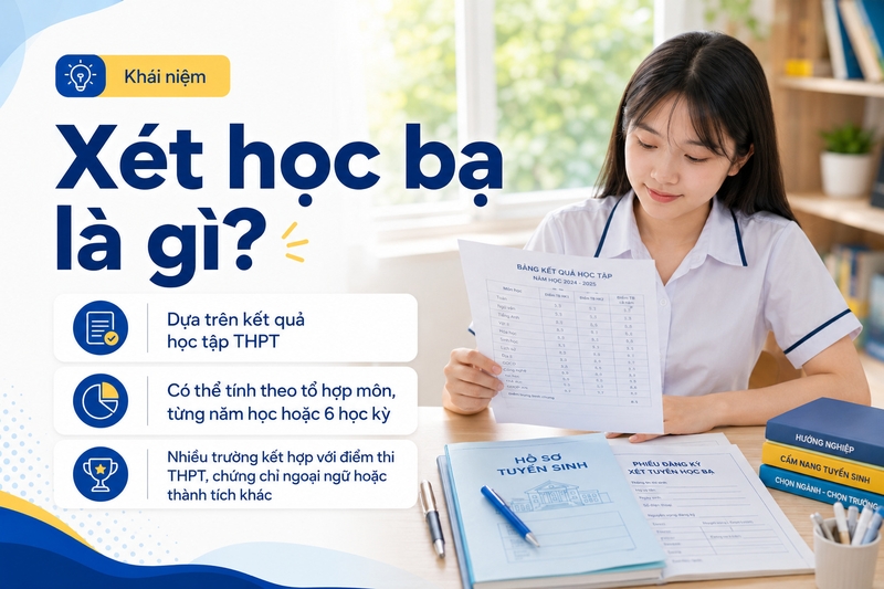 Xét học bạ là gì