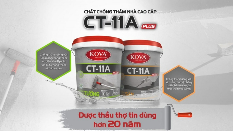 Xi măng chống thấm Kova