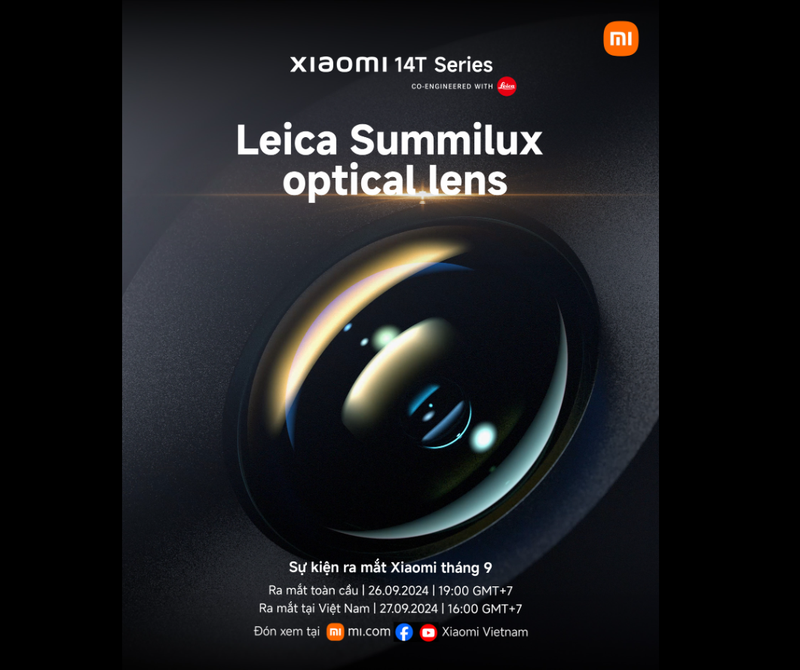 Xiaomi 14T Series ấn định ngày ra mắt tại Việt Nam: ảnh 2