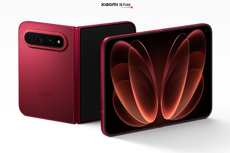 Xiaomi 18 Fold sử dụng thiết kế gập “mid-fold” mới.