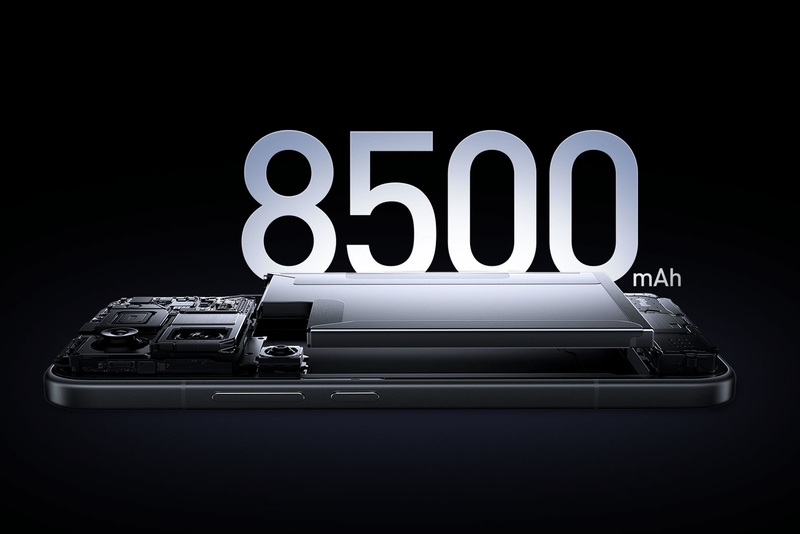 Pin 8.500 mAh trên Xiaomi 18 Pro Max có dung lượng lớn hơn 1.500 mAh so với Xiaomi 18 Pro.