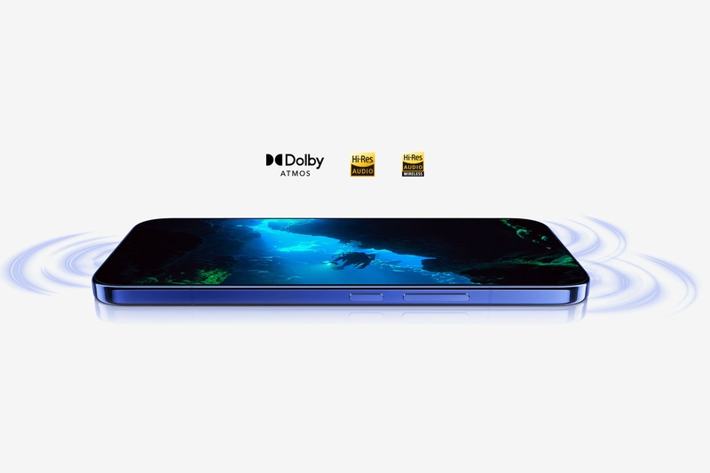 Xiaomi 18 Pro Max sử dụng hệ thống ba loa, phục vụ nhu cầu xem phim và giải trí trực tiếp trên máy.