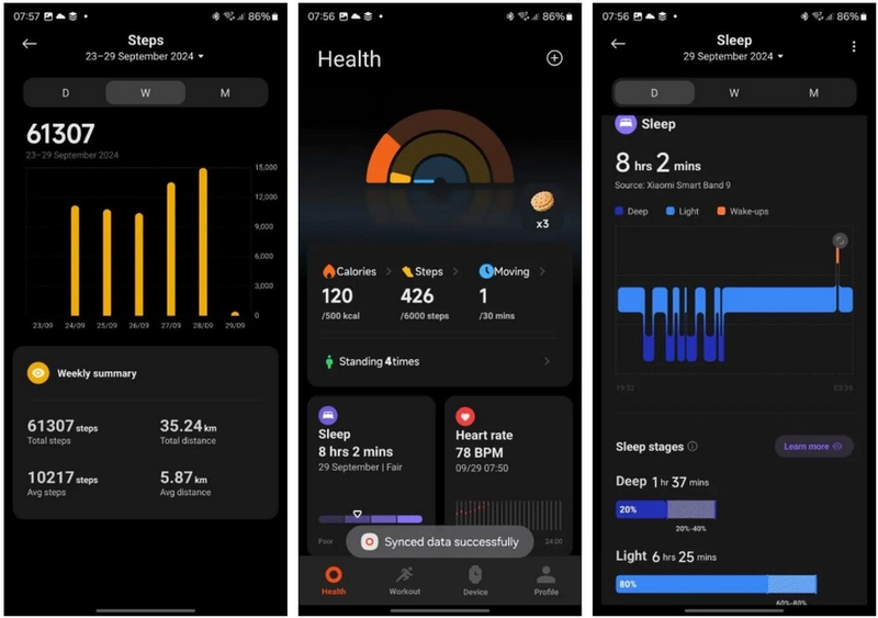 So sánh Mi Band 9 vs Mi Band - ảnh 9