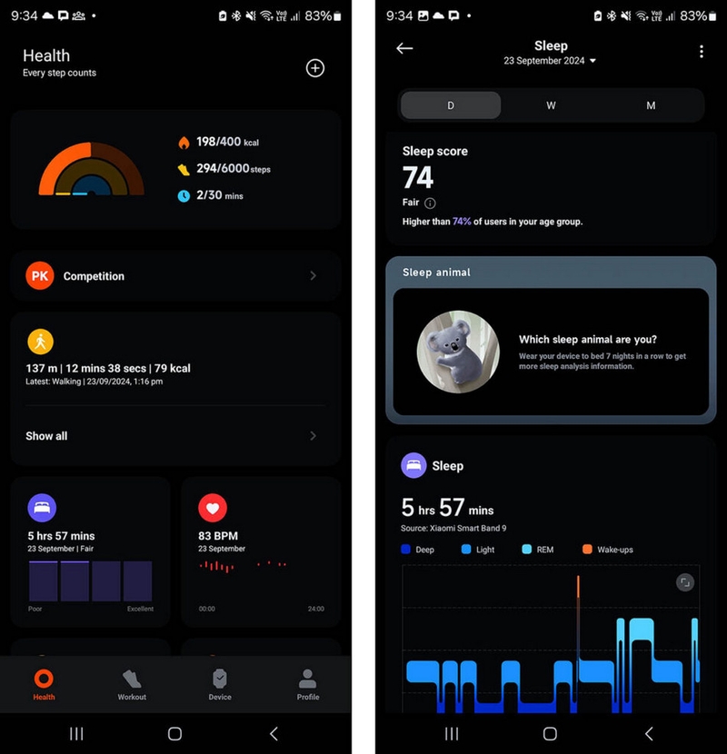 So sánh Mi Band 9 vs Mi Band - ảnh 7