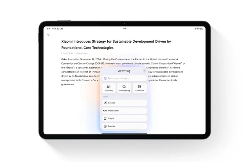 Xiaomi Pad 7 ảnh 6