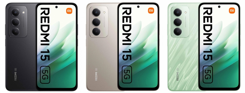 Xiaomi Redmi 15, 15 5G và 15C ra mắt tại Ba Lan với thông số ấn tượng