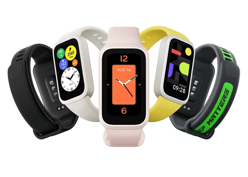 Xiaomi Smart Band 9 Active có hơn 100 mặt đồng hồ