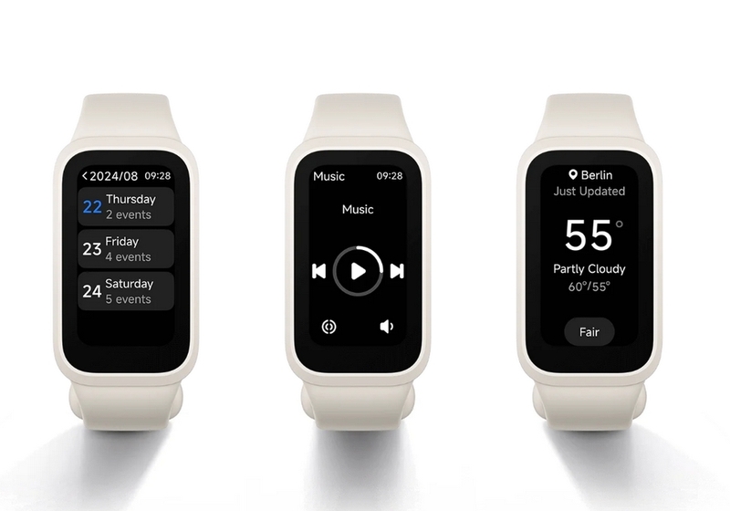 Các tiện ích trên Xiaomi Smart Band 9 Active