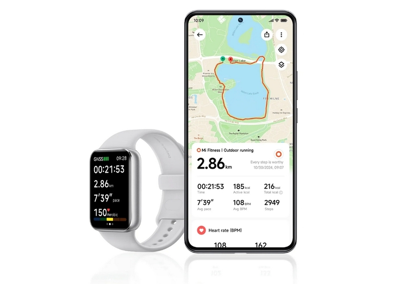 Mi Fitness trên Xiaomi Smart Band 9 Pro