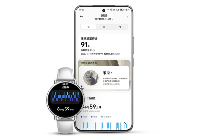 Xiaomi Watch S4 41mm Dây Da Trắng ảnh 6