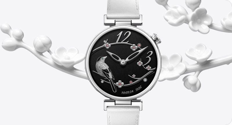 Xiaomi Watch S5 41 mm có thân thép không gỉ, viền gốm và màn hình AMOLED 1,32 inch sáng tối đa 3.000 nit.
