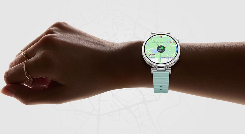 Bản đồ ngoại tuyến trên Xiaomi Watch S5 41 mm hỗ trợ theo dõi lộ trình ngay cả khi không có kết nối mạng.