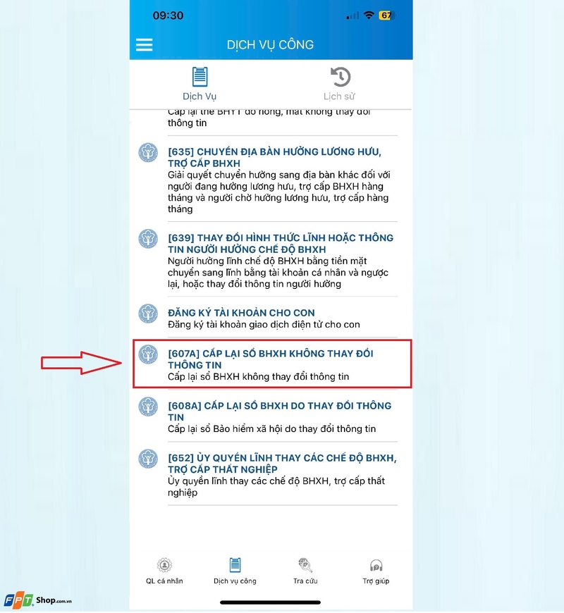 xin cấp lại sổ bảo hiểm xã hội online 3