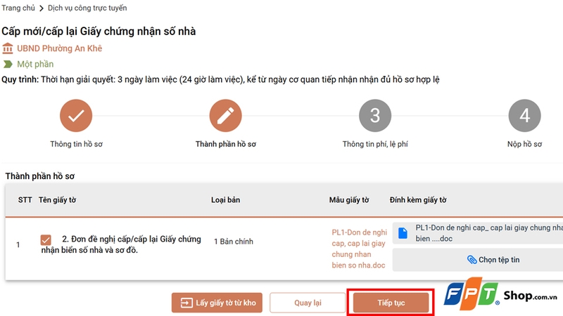 Tải Đơn đề nghị cấp/cấp lại Giấy chứng nhận biển số nhà và sơ đồ