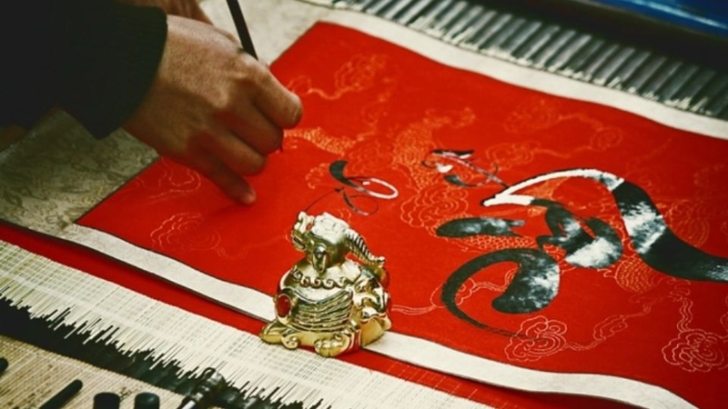 xin chữ đầu năm 3