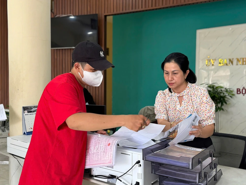 noi xin giay xac nhan doc than