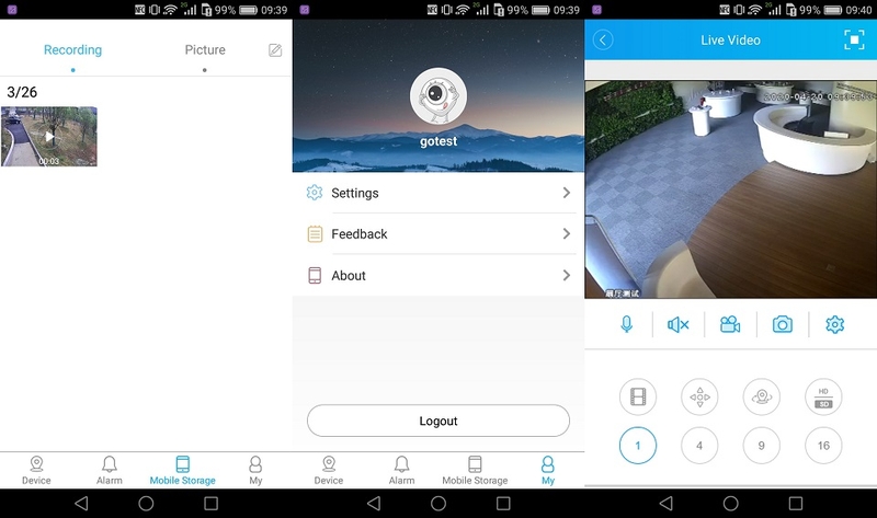 Phát lại video lưu trữ