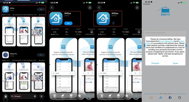 Cách tải XMEye trên iOS