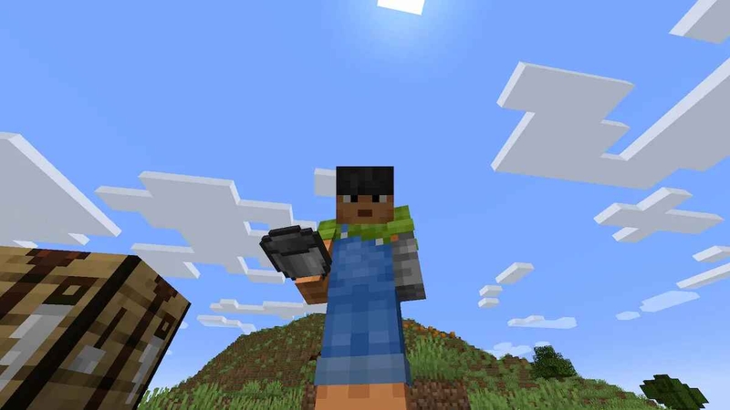 xô nước Minecraft hình 1