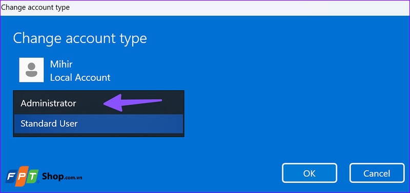 Xóa account trên Win 11 - 09