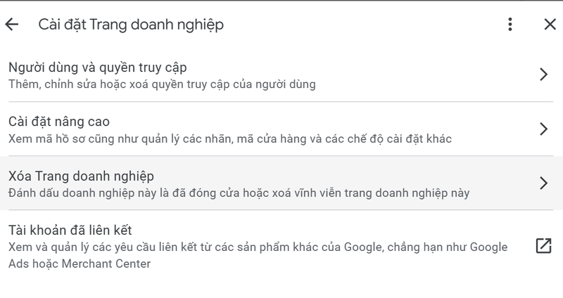 xóa doanh nghiệp trên google map ảnh 4