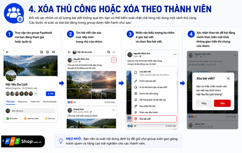 xoá hàng loạt status, hình ảnh, video trên Facebook 5