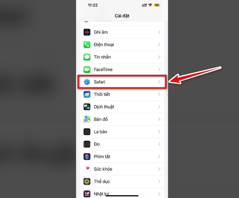 Cách xóa lịch sử Safari trên iPhone - 06