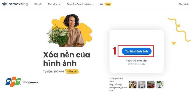 Xóa phông online ảnh 2