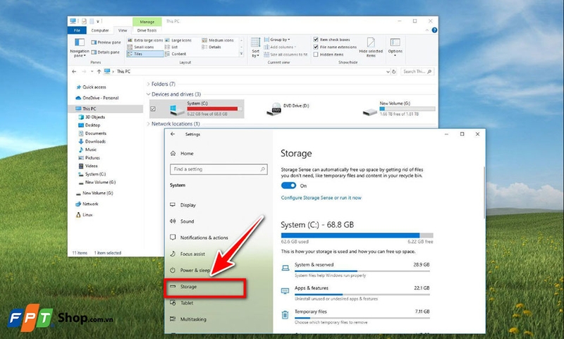 xóa file Windows.old trên Win 10 - 05