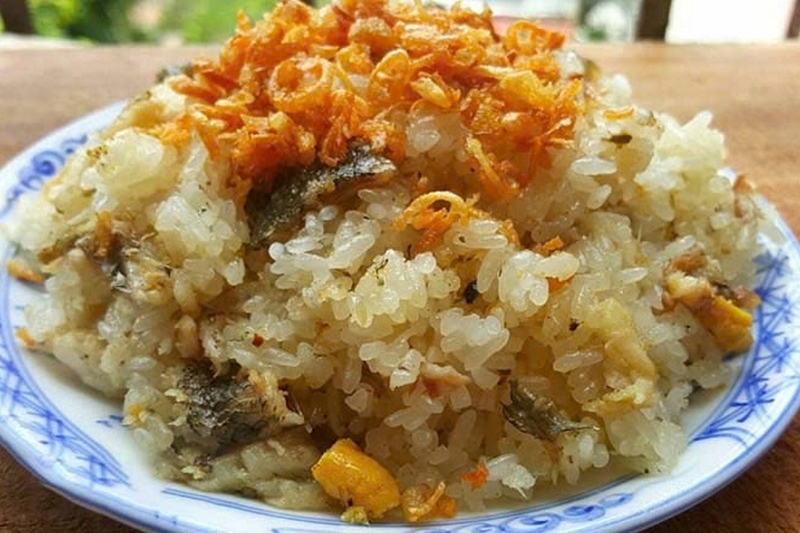 xôi cá rô đồng ảnh 6