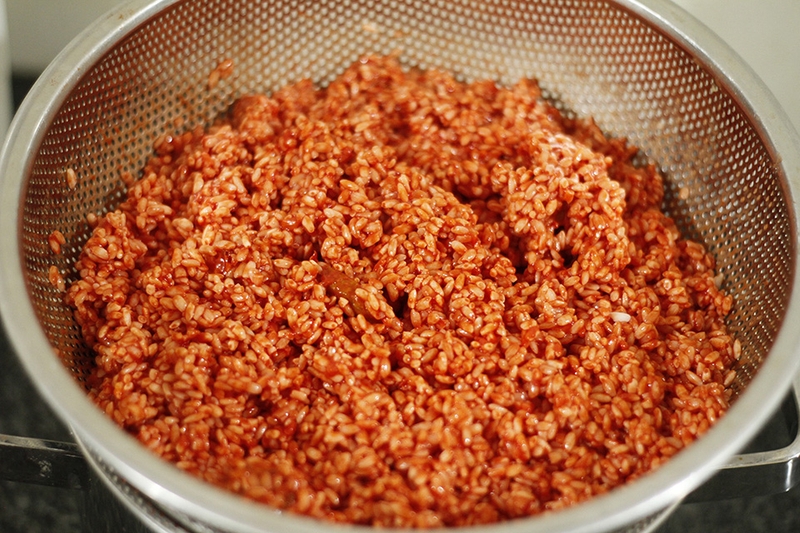 Xôi gấc dẻo ngọt - 06