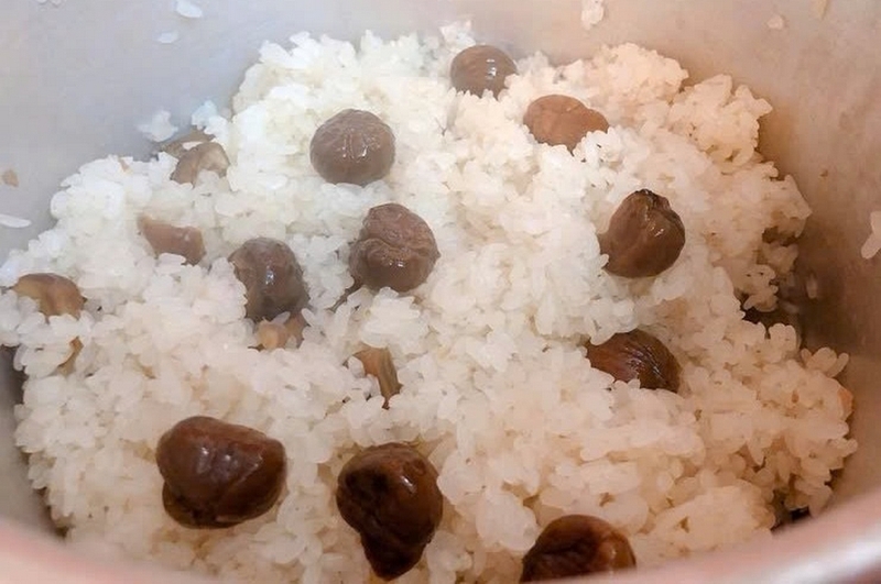 xôi hạt dẻ ảnh 4