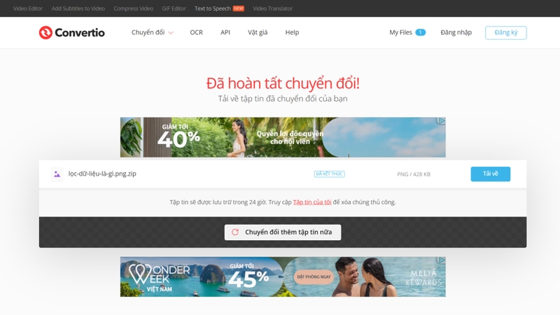 nhấn Tải về
