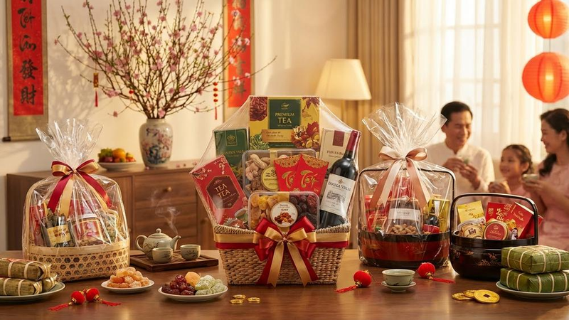 Lưu ý khi chọn mua giỏ quà Tết