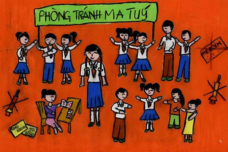 ý nghĩa vẽ tranh phòng chống tệ nạn xã hội