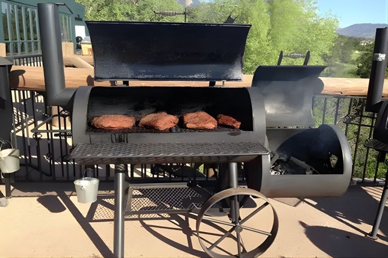 làm lò nướng bằng thùng phi