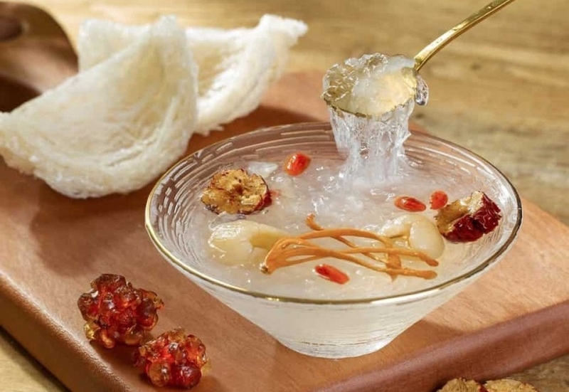 Tổ yến chưng đông trùng hạ thảo 1
