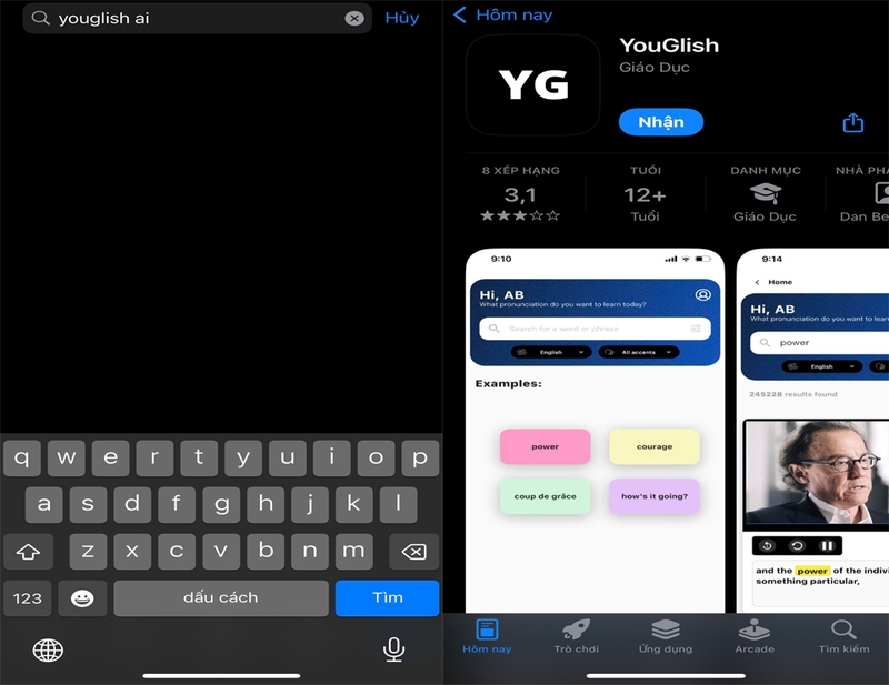 YouGlish App L G Gi i Ph p H c Ph t m Ti ng Anh Chu n B n X 