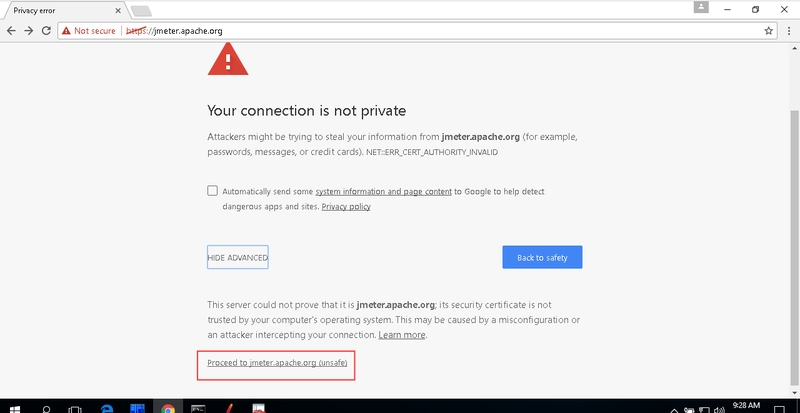your connection is not private - Hình 7
