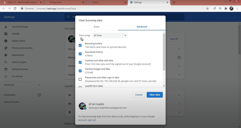 your connection is not private - Hình 6