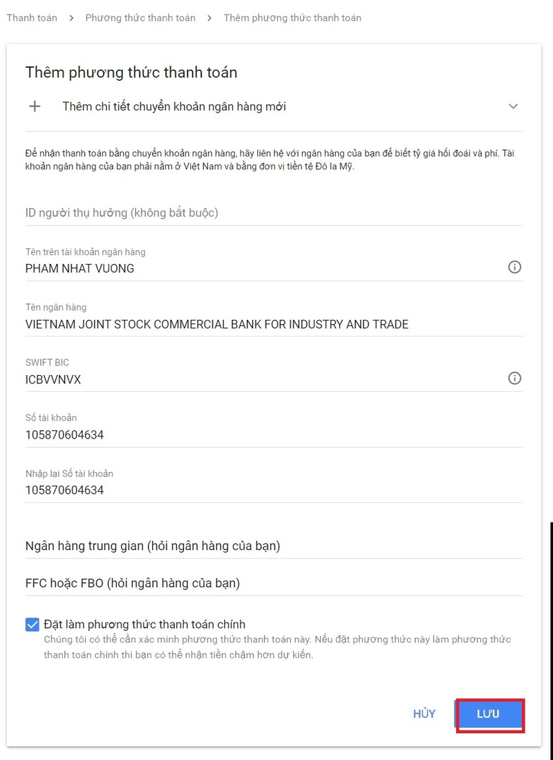 youtube cash rút tiền hình 6