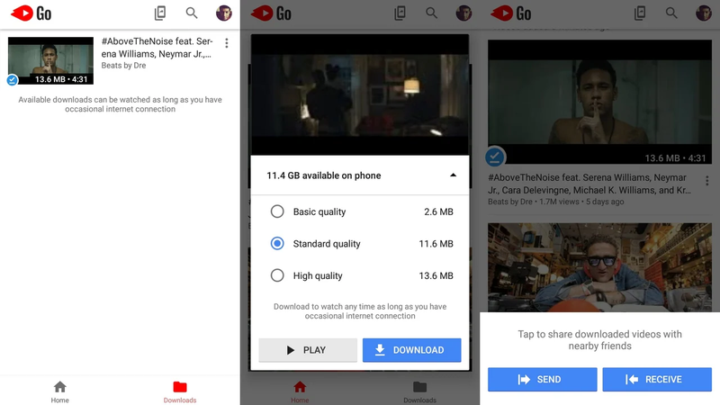 YouTube Go